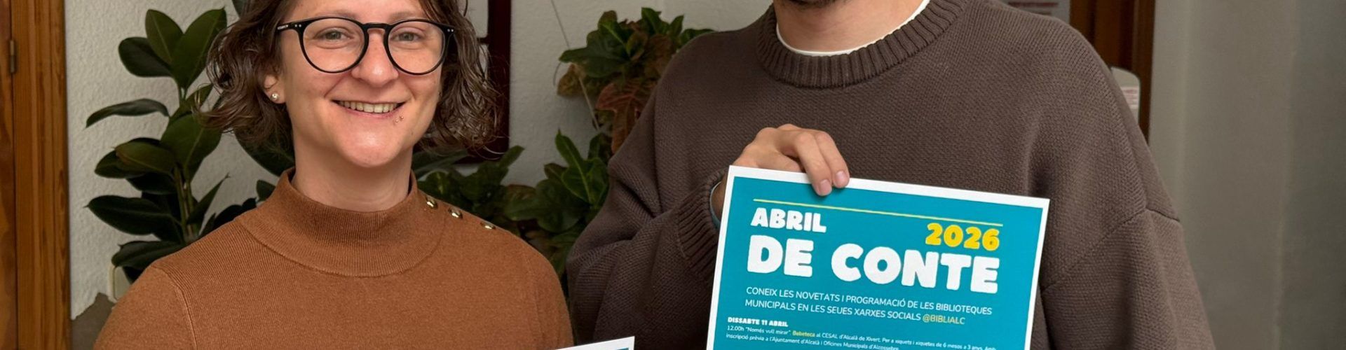 L’Ajuntament d’Alcalà-Alcossebre presenta la segona edició de “Abril de Conte”