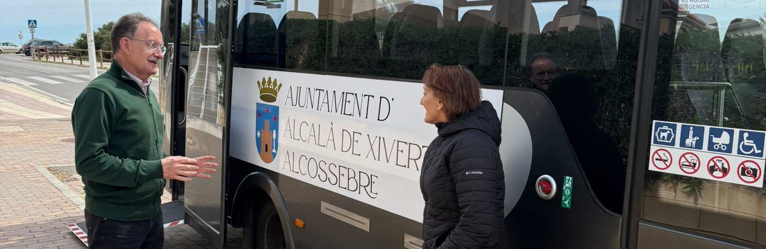 La nova línia d’autobús circular d’Alcossebre, posada en marxa per l’Ajuntament, suma 758 usuaris durant la Setmana Santa