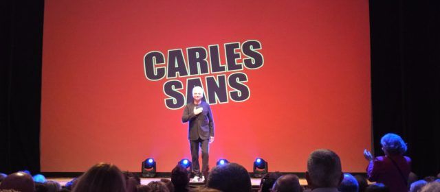 Carles Sans (exTricicle) segueix en plena forma, tot i “jubilar-se” prompte