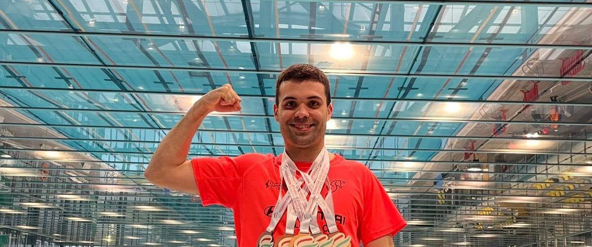 Sergi Castell, oro por tercer año consecutivo en el campeonato de España FEDDI