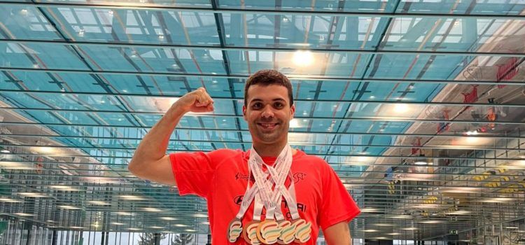 Sergi Castell, oro por tercer año consecutivo en el campeonato de España FEDDI