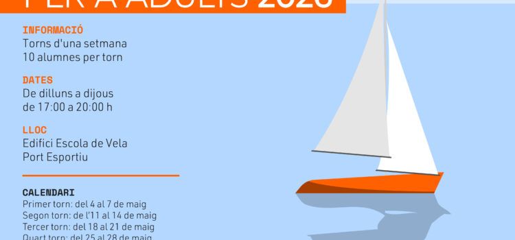 Benicarló amplia l’oferta esportiva amb un curs d’iniciació a la vela per a adults