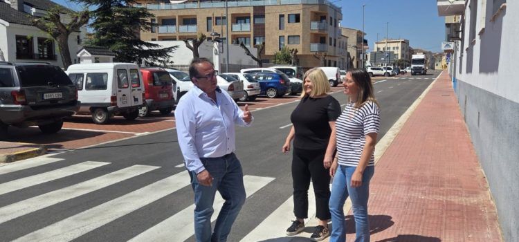 La Diputación de Castellón mejora la seguridad vial en la travesía de San Rafael del Río
