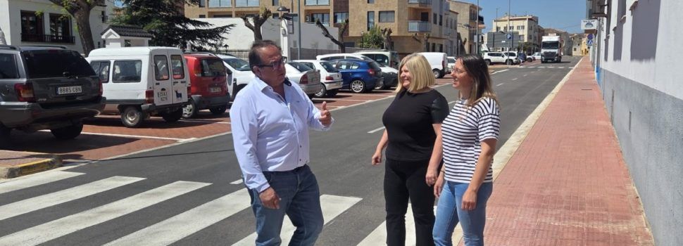 La Diputación de Castellón mejora la seguridad vial en la travesía de San Rafael del Río