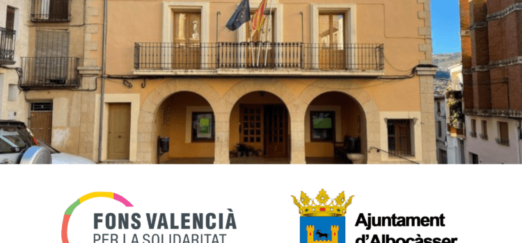 Albocàsser s’adhereix al Fons Valencià per la Solidaritat