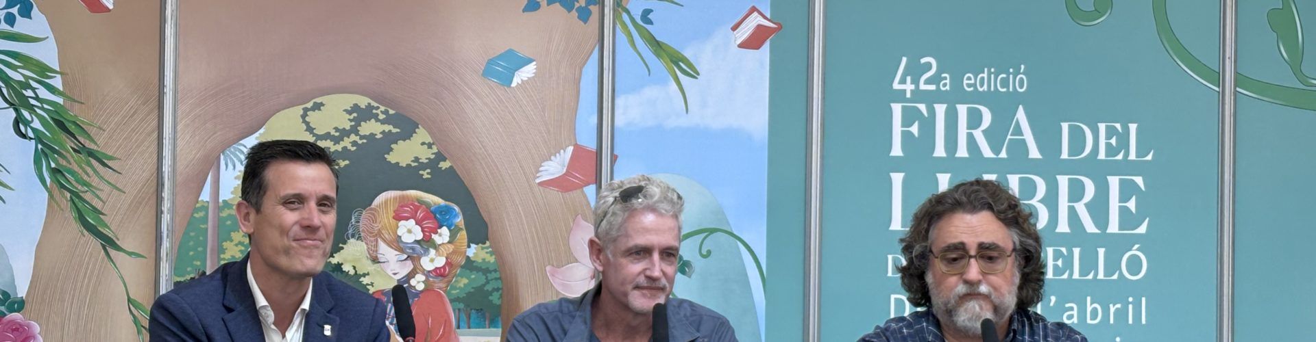 La Diputació presenta ‘El enigma del Papa Luna’ en la Fira del Llibre de Castelló i destaca el rigor històric de la novel·la de José Ángel Mañas