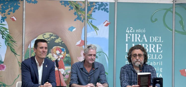 La Diputació presenta ‘El enigma del Papa Luna’ en la Fira del Llibre de Castelló i destaca el rigor històric de la novel·la de José Ángel Mañas