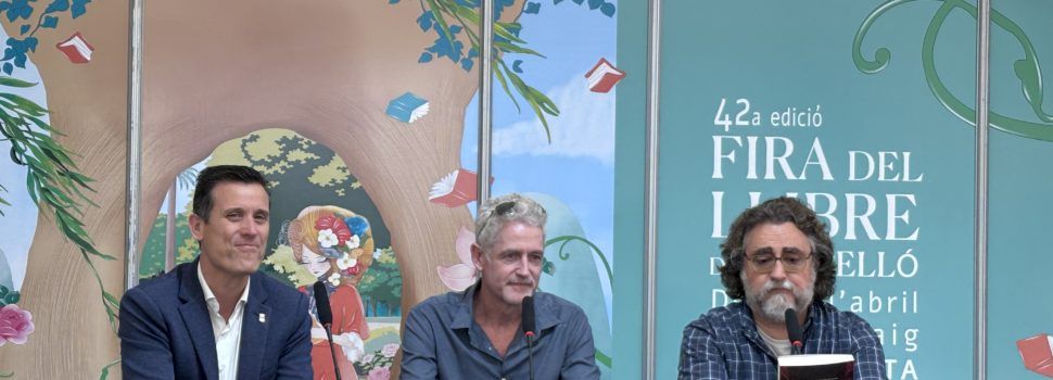La Diputació presenta ‘El enigma del Papa Luna’ en la Fira del Llibre de Castelló i destaca el rigor històric de la novel·la de José Ángel Mañas