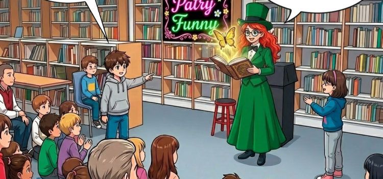 La maga y animadora Patry Funny felicit el dia del libro
