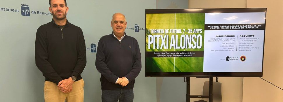 Benicarló impulsa el primer torneig de futbol 7 per a majors de 35 anys