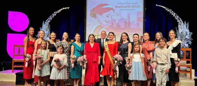 Claudia Verge elegida Reina de las Fiestas de Benicarló 2026