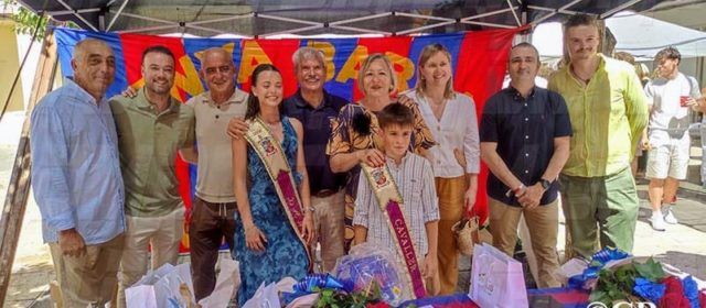 La Penya Barça Vinaròs presenta la dama de Festes Laia Fernàndez i el cavaller Martí Tomás