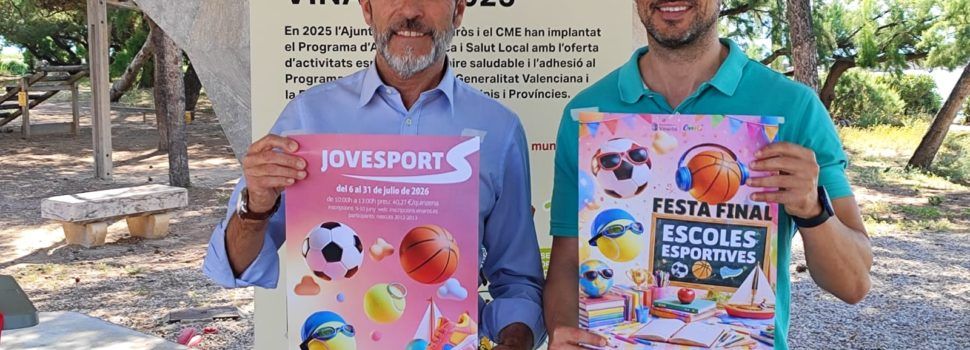L’Ajuntament de Vinaròs presenta la Campanya d’Estiu de la Regidoria d’Esports 