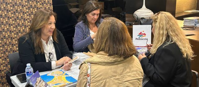 Peníscola s’ha venut davant més de 400 agències de viatges de la Península en sis tallers amb agents