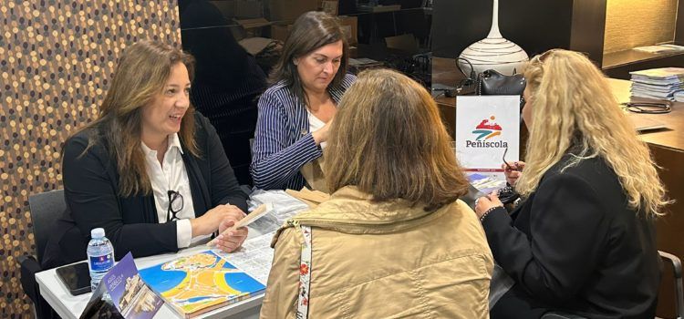 Peníscola s’ha venut davant més de 400 agències de viatges de la Península en sis tallers amb agents