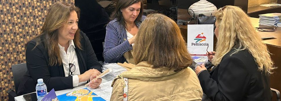 Peníscola s’ha venut davant més de 400 agències de viatges de la Península en sis tallers amb agents