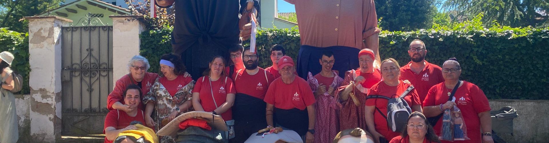 La colla de Nanos Gegants a la localitat vallesana de Cardedeu