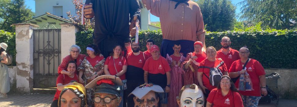 La colla de Nanos Gegants a la localitat vallesana de Cardedeu