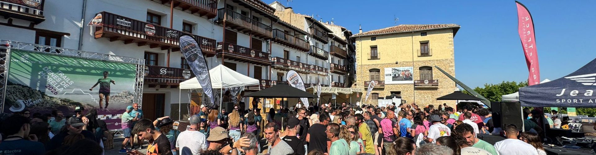 La festa del running va reunir més de 1.500 persones durant les proves de Trails Denes de Morella