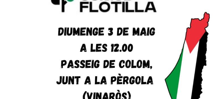 Acte en suport de la Global Sumud Flotilla