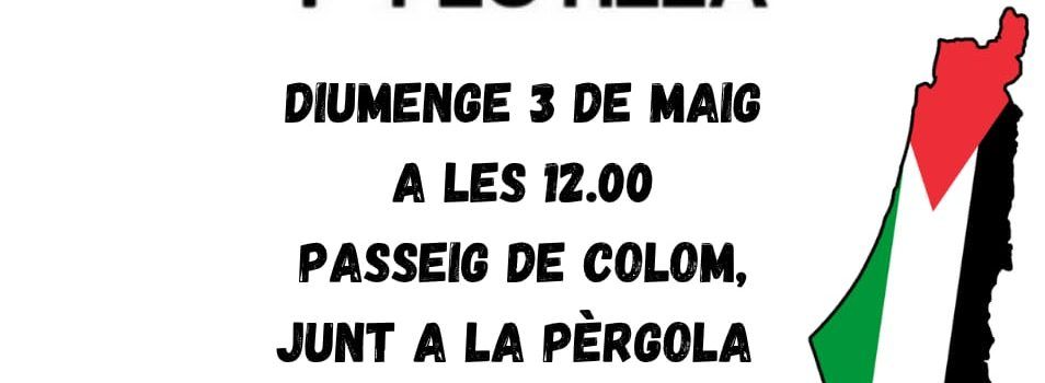 Acte en suport de la Global Sumud Flotilla