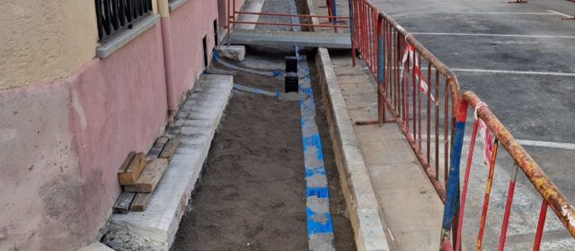 Benicarló acaba les obres del carrer de la Pau