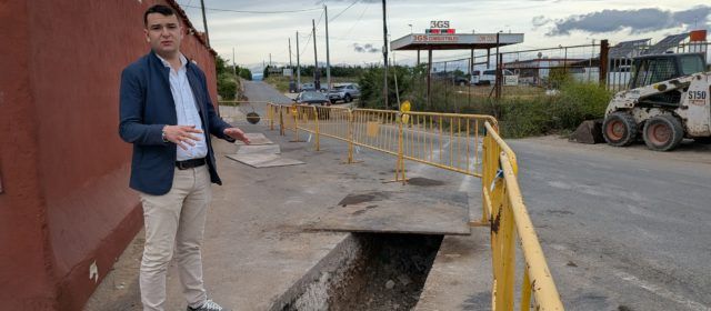 Benicarló avança en el Pla contra inundacions amb la instal·lació d’un nou col·lector al camí de la Fossa del Pastor
