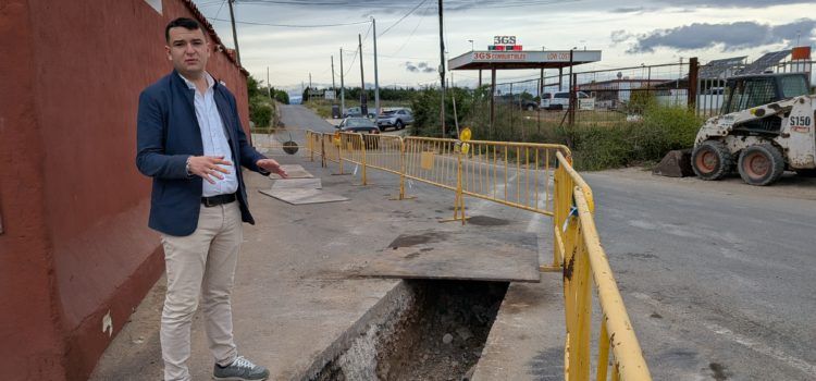 Benicarló avança en el Pla contra inundacions amb la instal·lació d’un nou col·lector al camí de la Fossa del Pastor