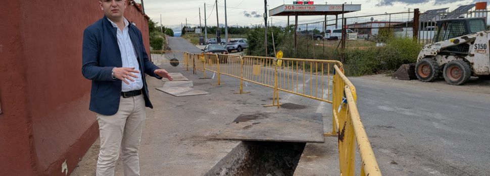 Benicarló avança en el Pla contra inundacions amb la instal·lació d’un nou col·lector al camí de la Fossa del Pastor