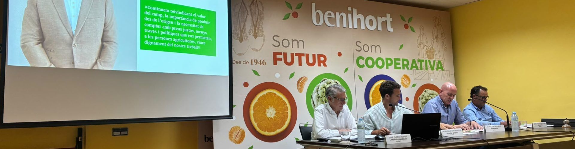 Récord de facturación de Benihort en 2025 con 55,7 millones de euros y un crecimiento del 5,4%