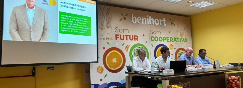 Récord de facturación de Benihort en 2025 con 55,7 millones de euros y un crecimiento del 5,4%