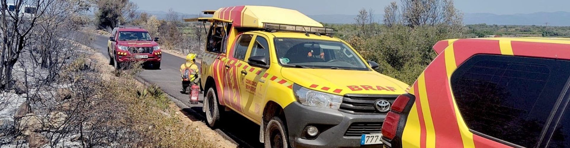 Controlado a las 14,30 el incendio en El Puig de Benicarló