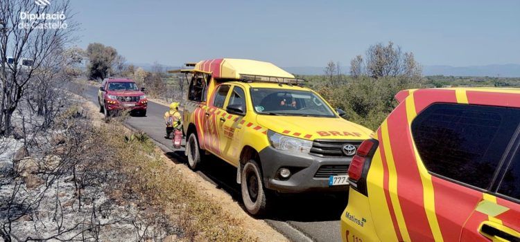 Controlado a las 14,30 el incendio en El Puig de Benicarló