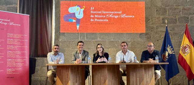 La Diputació de Castelló convertirà el Castell del Papa Luna en l’epicentre de la música barroca amb el Festival de Música Antiga i Barroca de Peníscola