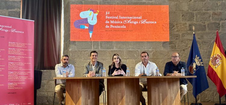 La Diputació de Castelló convertirà el Castell del Papa Luna en l’epicentre de la música barroca amb el Festival de Música Antiga i Barroca de Peníscola