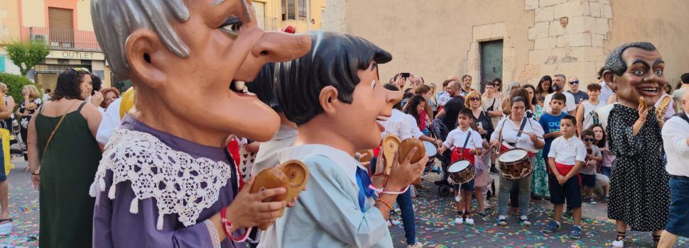 Els nanos i gegants “estrenen” les festes