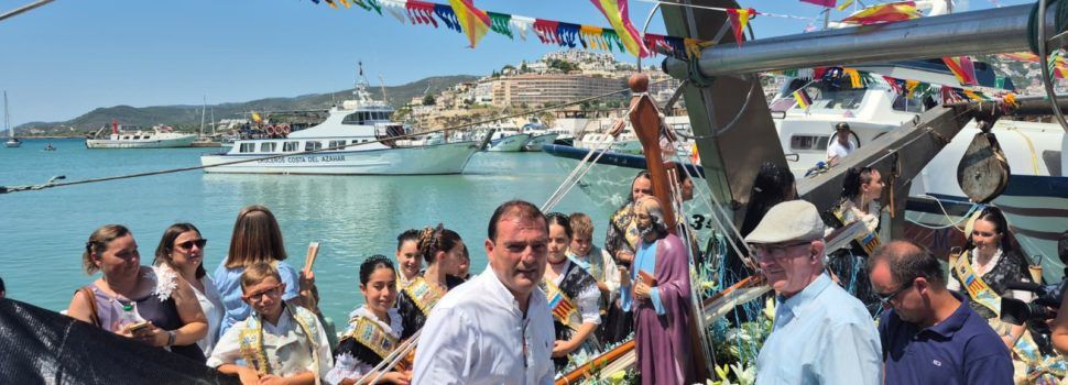 Peníscola celebra la tradicional processó marítima en el dia de Sant Pere