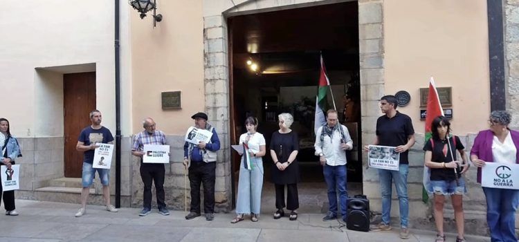 Morella torna a alçar la veu per Palestina i connecta en directe amb els territoris ocupats