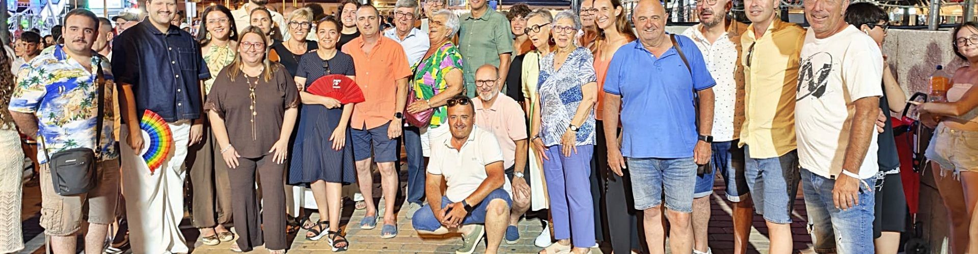 Els socialistes de Ports Maestrat comparteixen amb els militants i simpatitzants de Vinaròs el “Sopar a la Fresca”