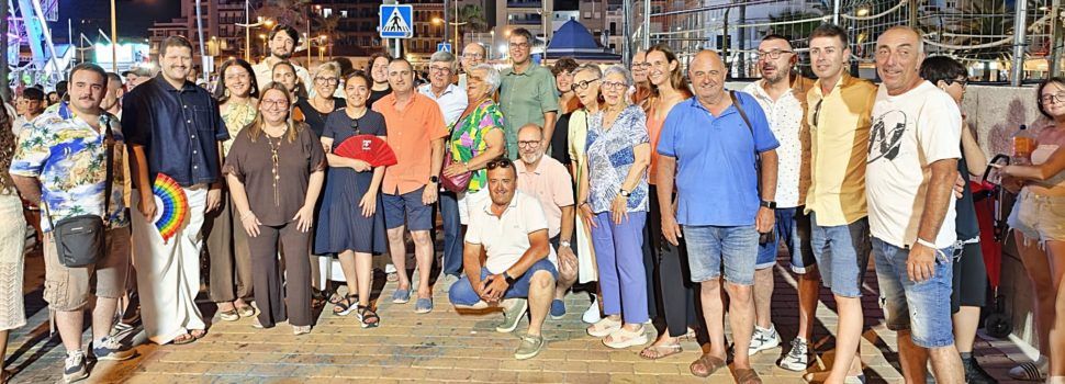 Els socialistes de Ports Maestrat comparteixen amb els militants i simpatitzants de Vinaròs el “Sopar a la Fresca”