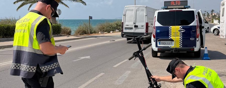 Governació continua amb els controls sobre els patinets elèctrics