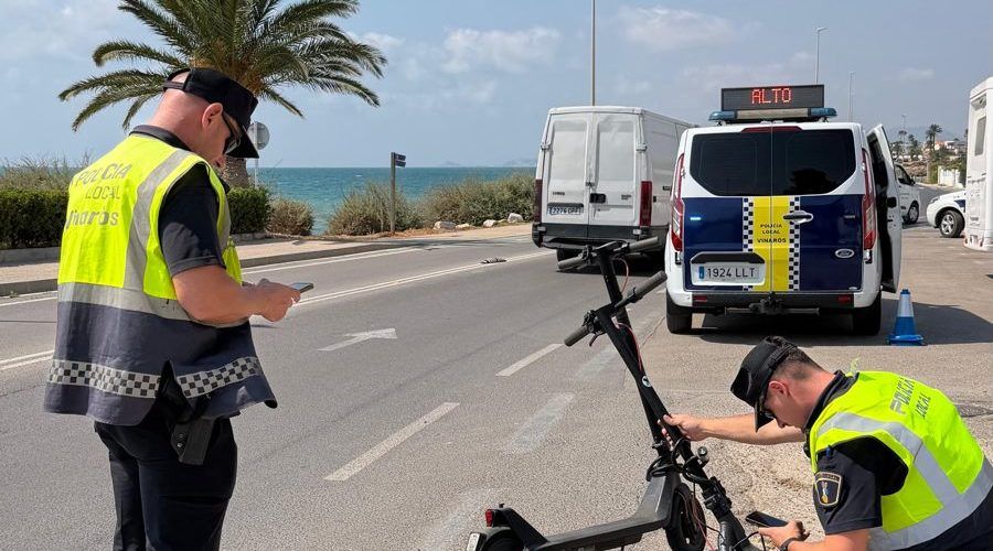 Governació continua amb els controls sobre els patinets elèctrics