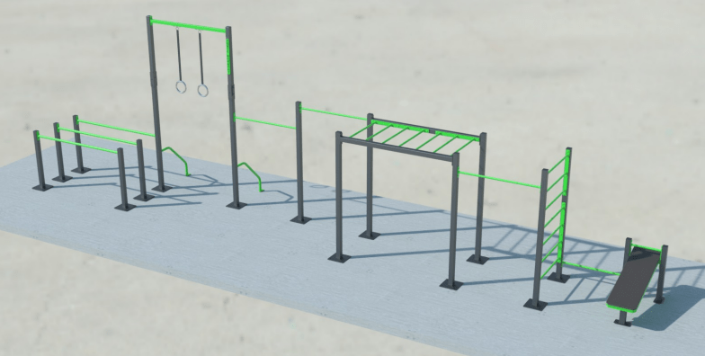 Alcossebre comptarà amb dos nous circuits urbans de calistènia i crossgym per a promoure l’esport a l’aire lliure