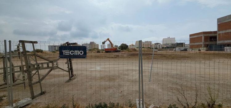 Comencen les obres del segon pavelló poliesportiu municipal de Vinaròs