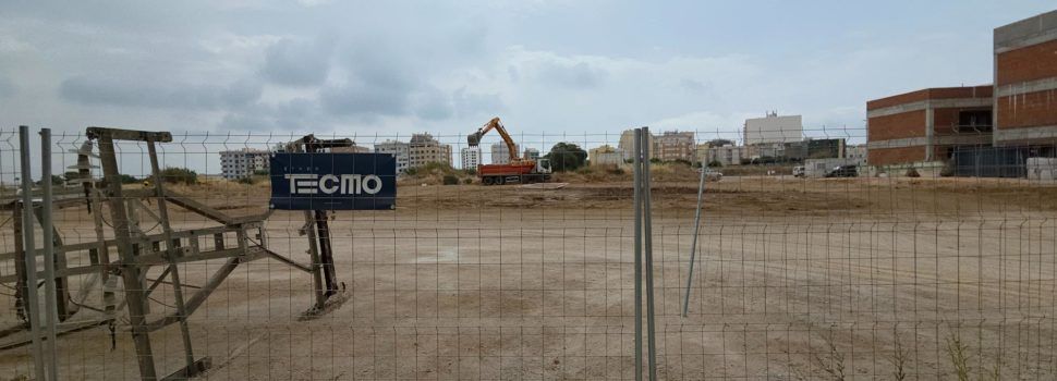 Comencen les obres del segon pavelló poliesportiu municipal de Vinaròs
