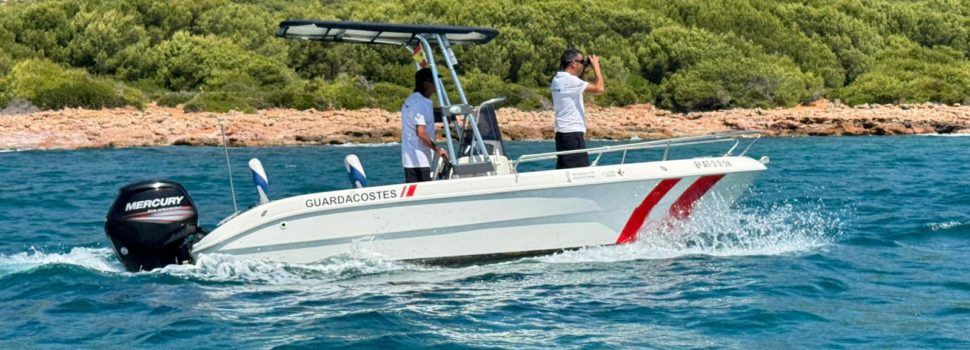 La Generalitat refuerza la protección del litoral con una nueva base del equipo de guardacostas en la Reserva Marina Natural de Irta