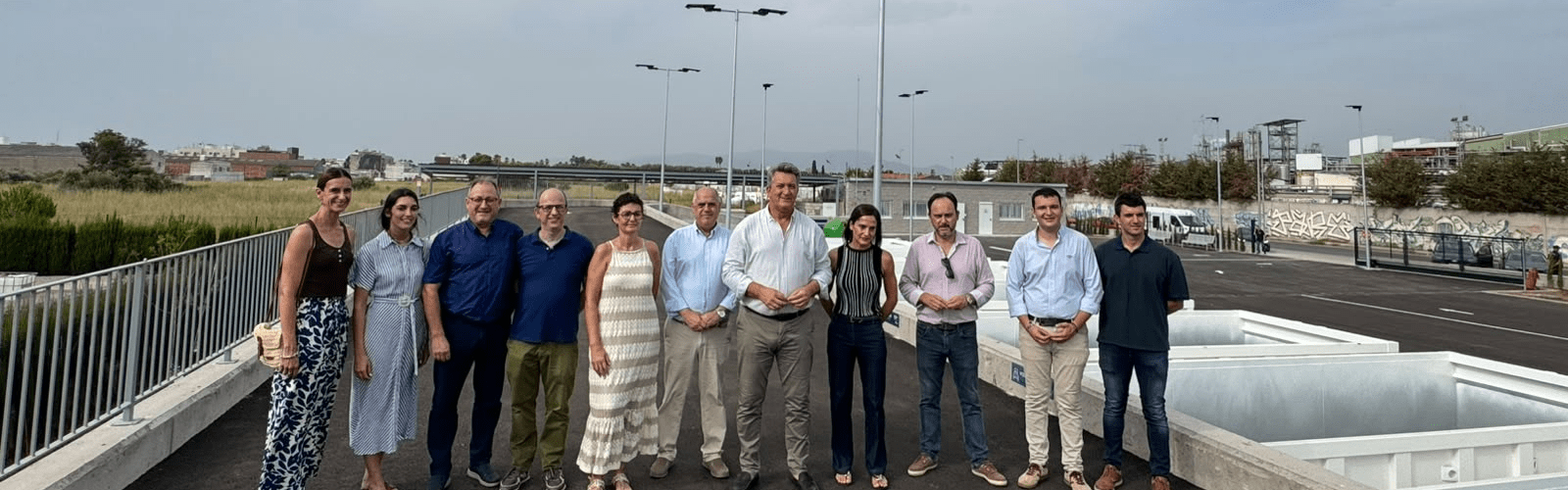 Martínez Mus subraya que el nuevo ecoparque de Benicarló gestiona el doble de residuos de forma más sostenible