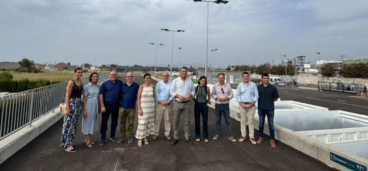 Martínez Mus subraya que el nuevo ecoparque de Benicarló gestiona el doble de residuos de forma más sostenible