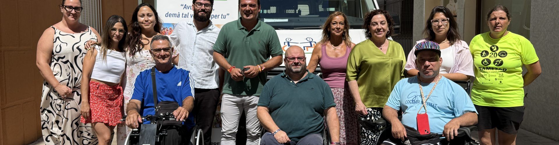 La Diputació de Castelló reforça la col·laboració amb Cocemfe Maestrat amb l’adquisició d’un nou vehicle adaptat