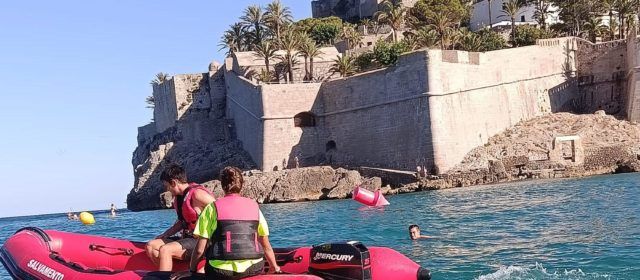 El servei de salvament i socorrisme en platges a Peníscola ha realitzat 274 assistències el mes de juny
